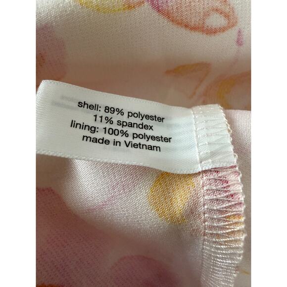 NEW Lane Bryant Plus Size 20 Floral Print Tie Front Fit Flared Midi Dress - Picture 8 of 10